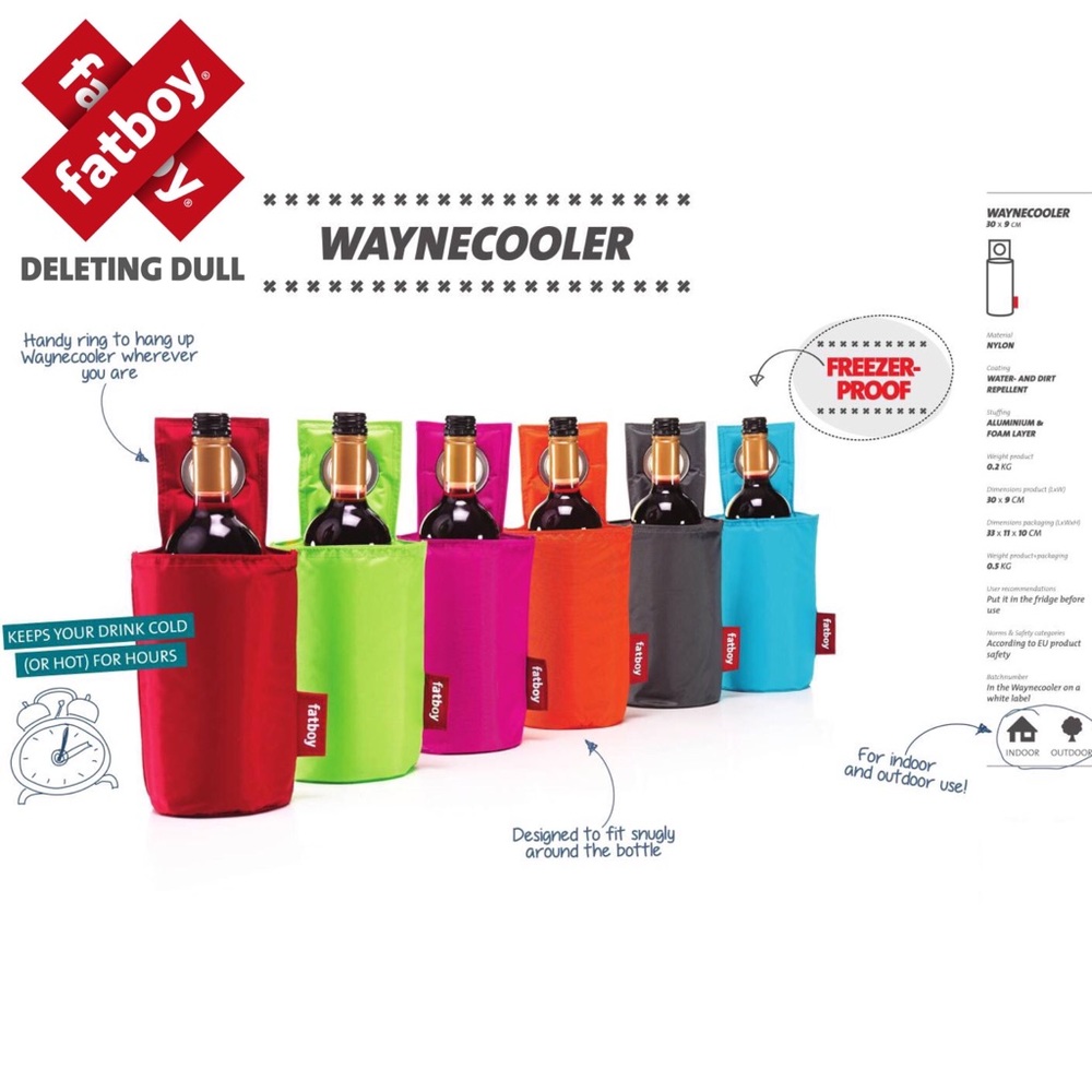 Fatboy Waynecooler Wine Bottle Cooler